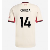 Camiseta Liverpool Federico Chiesa #14 Segunda Equipación Replica 2025-26 mangas cortas